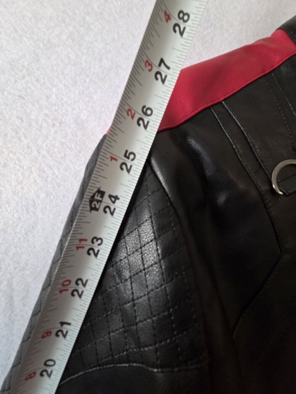DC Comics (Unisex) Suicide Squad Harley Quinn Live Fast Die Clown Leather Jacket - Picture 17 of 17